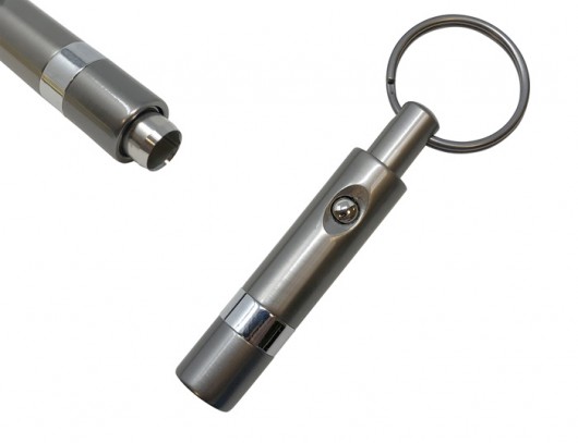 Retractable Cigar Punch Cutter Key Chain M