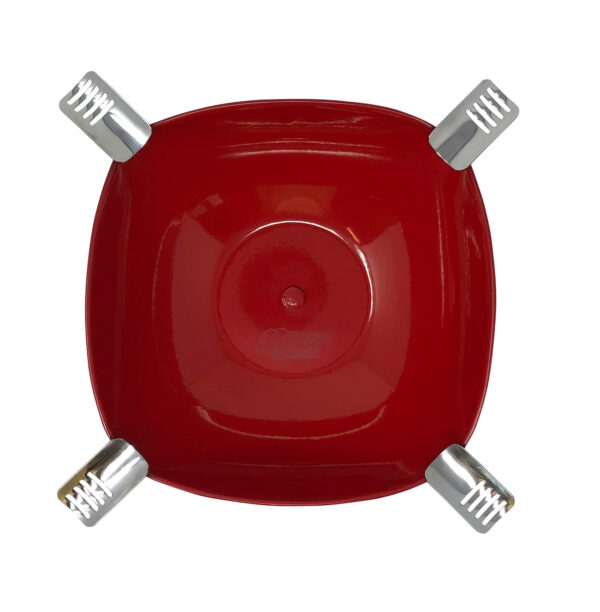 Smokin Ash Quadrangle Square Tabletop Ashtray