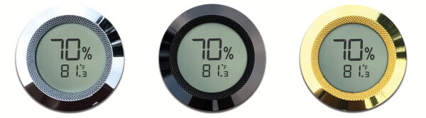 Round Digital Hygrometer / Easy to Read Display & Calibration