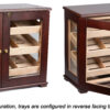 Marciano 250 Count Countertop Display Humidor - Image 7