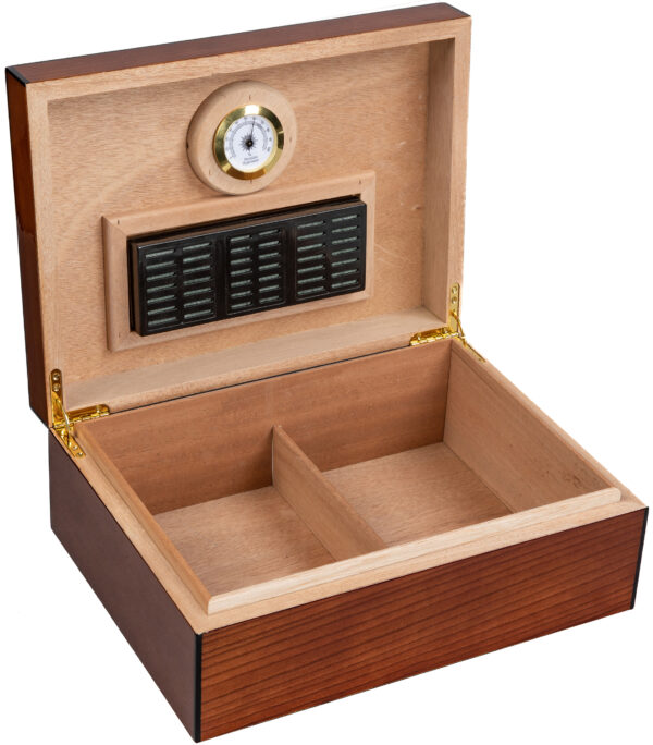 Napoli 75 Count Authentic Walnut Cigar Humidor