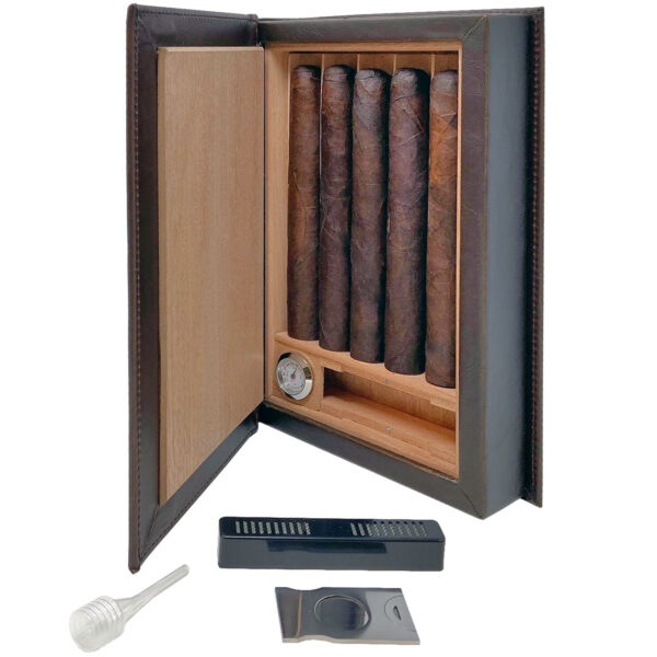 Novelist 5 - 10 Count Book Travel Humidor Set