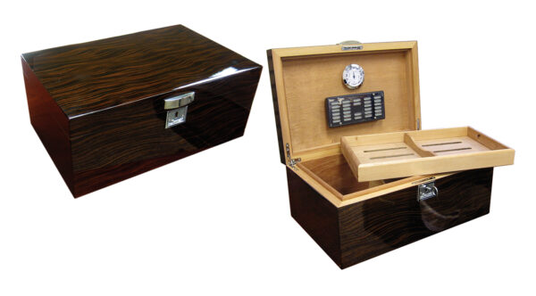 Princeton 130 Count Exotic Wood Finish Humidor