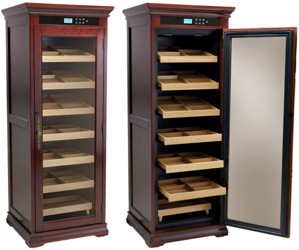 The Remington 2000 Count Electric Humidor Cabinet