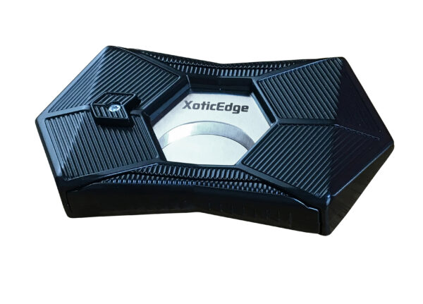 XoticEdge Xpanse Box Wing Guillotine Cigar Cutter High Quality Box Wing Dual Blade Guillotine Cutter