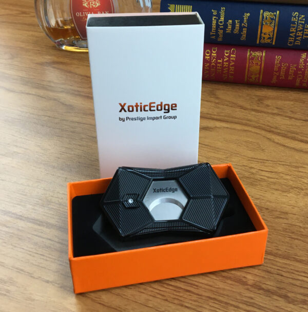 XoticEdge Xpanse Box Wing Guillotine Cigar Cutter High Quality Box Wing Dual Blade Guillotine Cutter