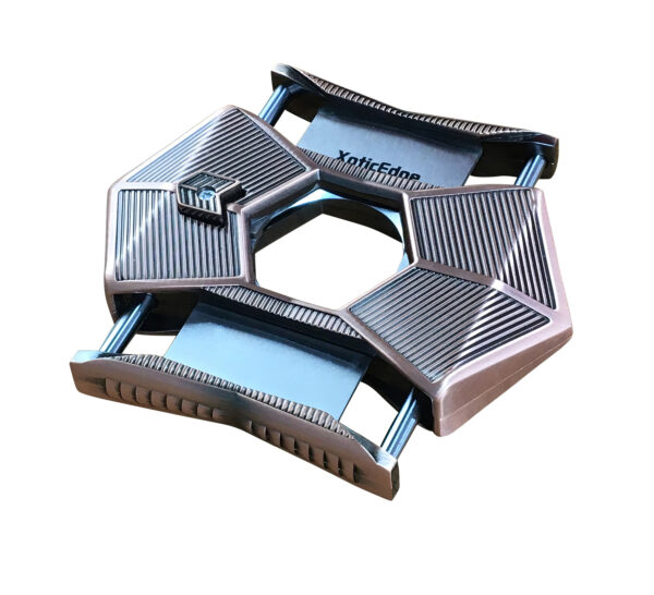 XoticEdge Xpanse Box Wing Guillotine Cigar Cutter High Quality Box Wing Dual Blade Guillotine Cutter