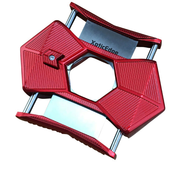 XoticEdge Xpanse Box Wing Guillotine Cigar Cutter High Quality Box Wing Dual Blade Guillotine Cutter