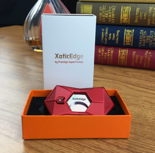 XoticEdge Xpanse Box Wing Guillotine Cigar Cutter High Quality Box Wing Dual Blade Guillotine Cutter