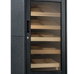 1250 Ct. Electric Climate/Humidity Controlled Cabinet (Black Oak)